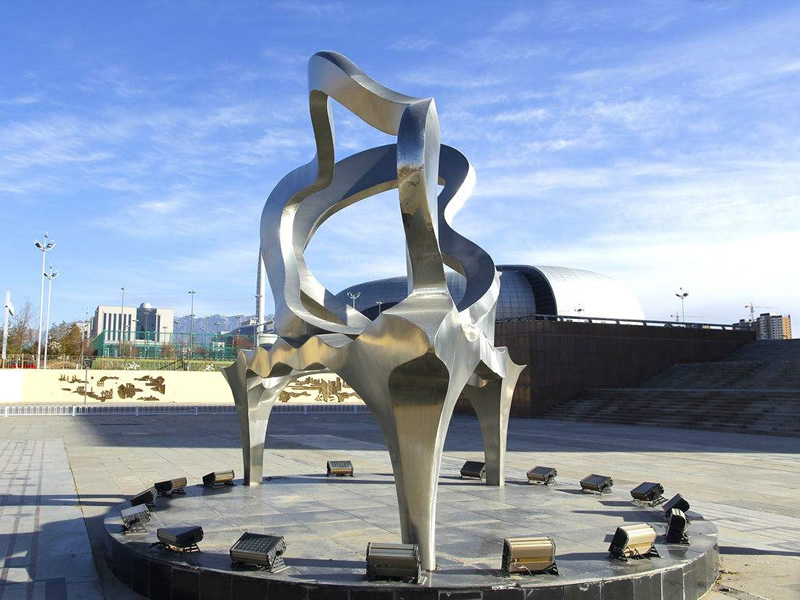 陜西廣場(chǎng)不銹鋼雕塑